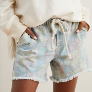 Aerie Vintage Floral Boyfriend Shorts